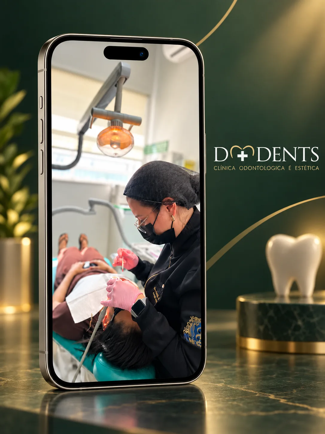 Atendimento odontológico D+ Dents com tecnologia e conforto