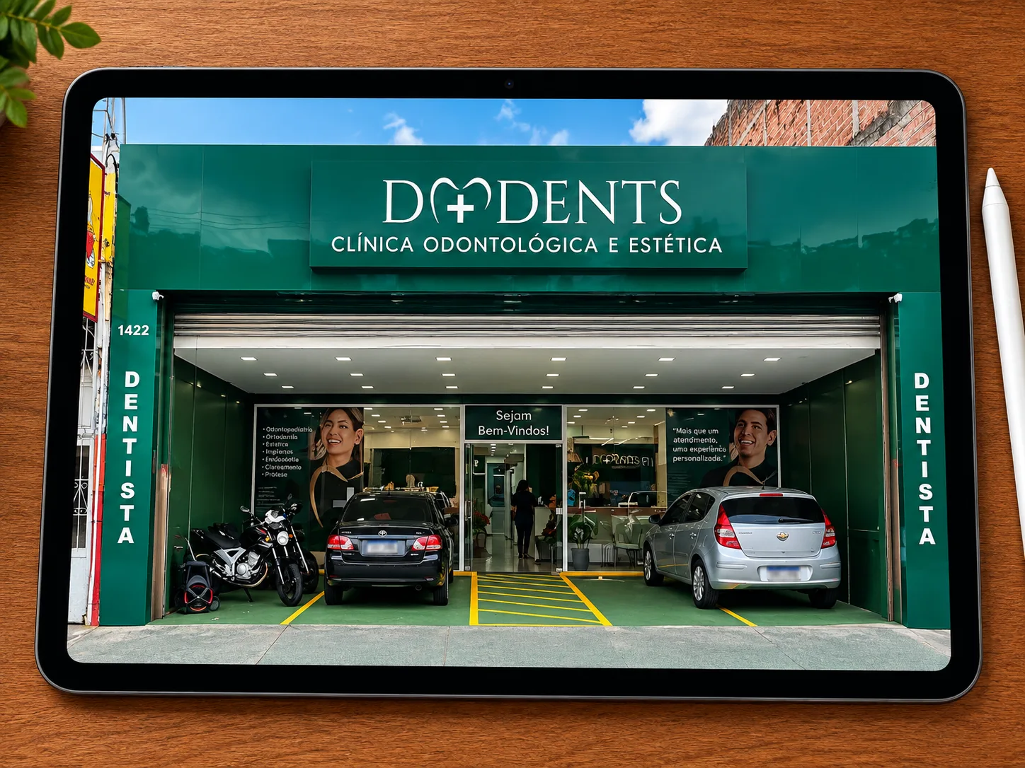 Fachada da Unidade D+ Dents Zaira